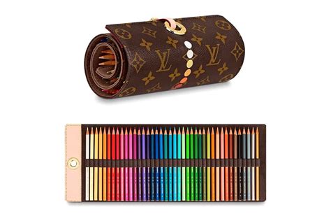 lv pencil bag|louis vuitton pencil books.